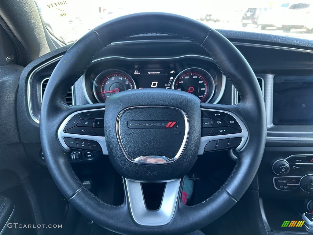 2018 Charger SXT Plus - White Knuckle / Black photo #8