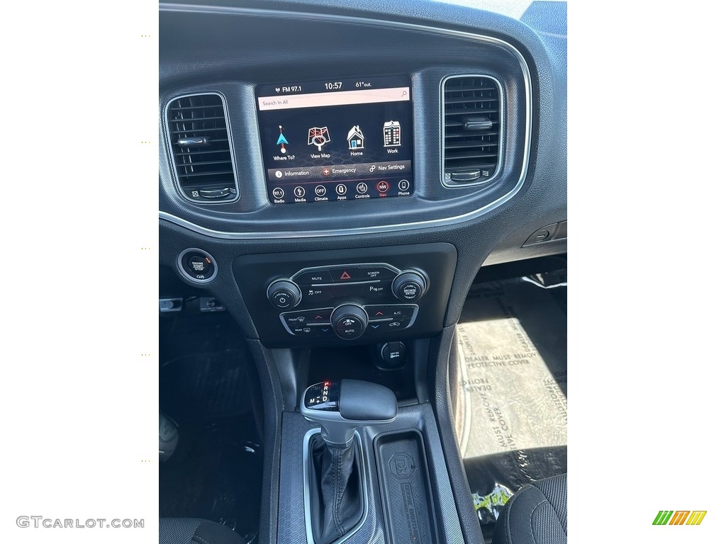 2018 Charger SXT Plus - White Knuckle / Black photo #9