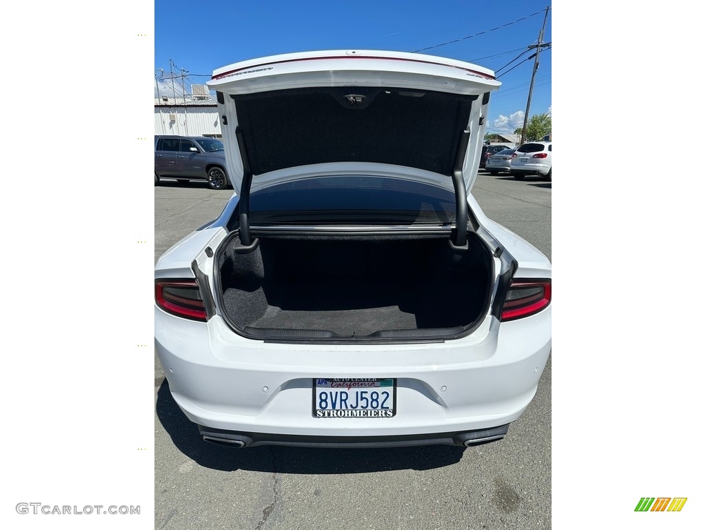 2018 Charger SXT Plus - White Knuckle / Black photo #15