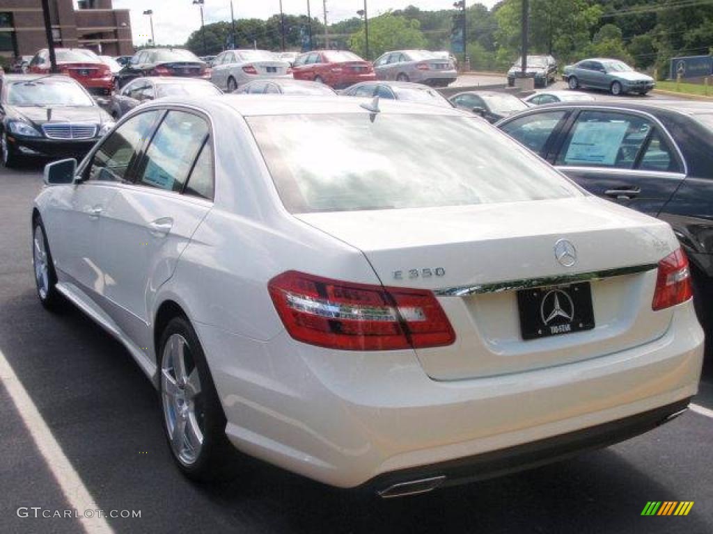 2010 E 350 Sedan - Arctic White / Almond Beige photo #8