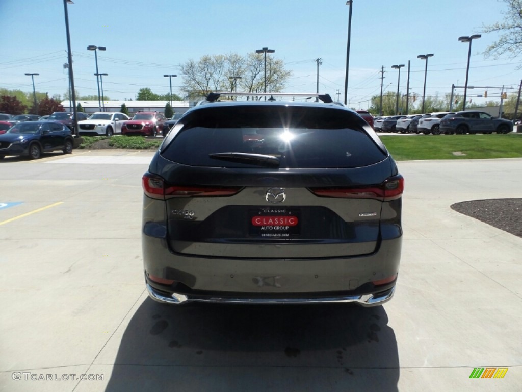 2024 CX-90 Turbo S AWD - Machine Gray Metallic / Tan photo #5
