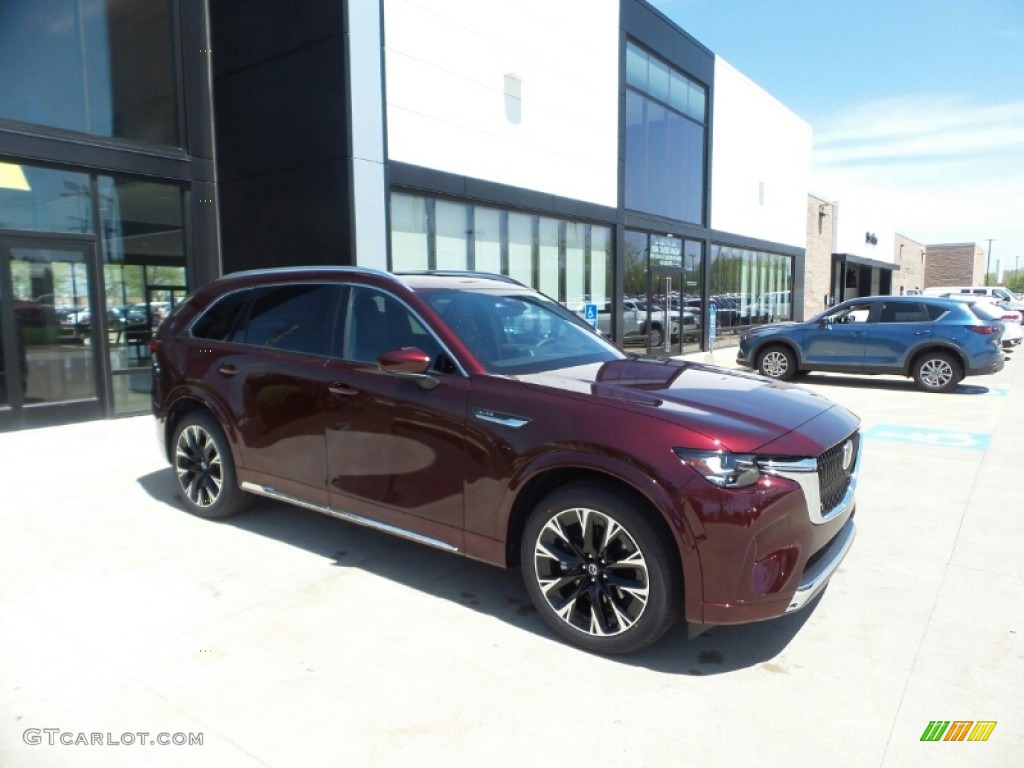 Artisan Red Premium 2024 Mazda CX-90 Turbo S AWD Exterior Photo #146108279