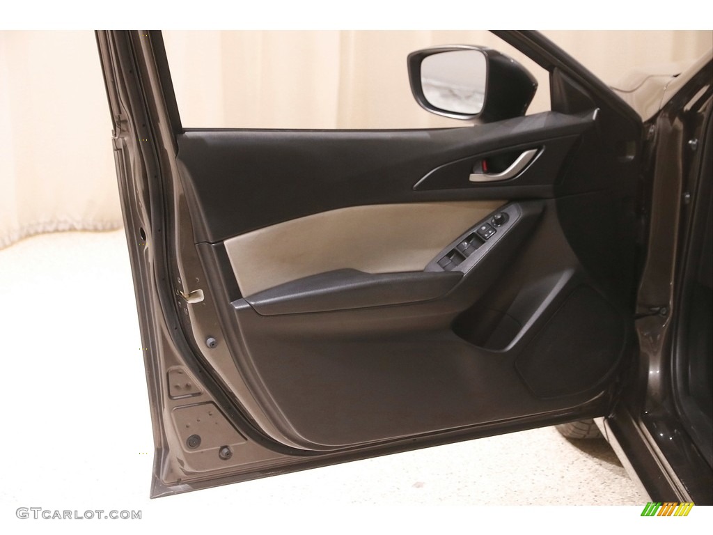 2015 Mazda MAZDA3 i SV 4 Door Black Door Panel Photo #146108411