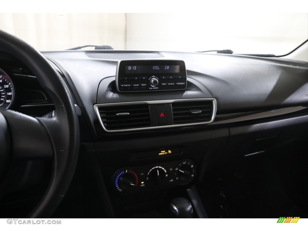 2015 MAZDA3 i SV 4 Door - Titanium Flash Mica / Black photo #8