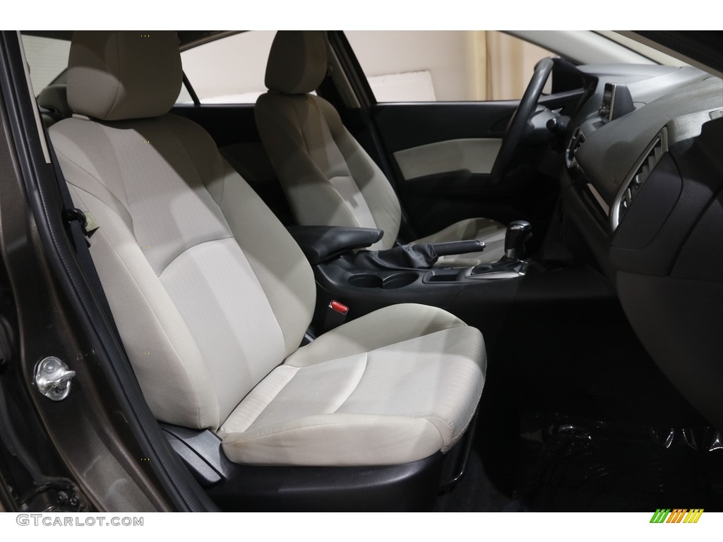2015 MAZDA3 i SV 4 Door - Titanium Flash Mica / Black photo #11