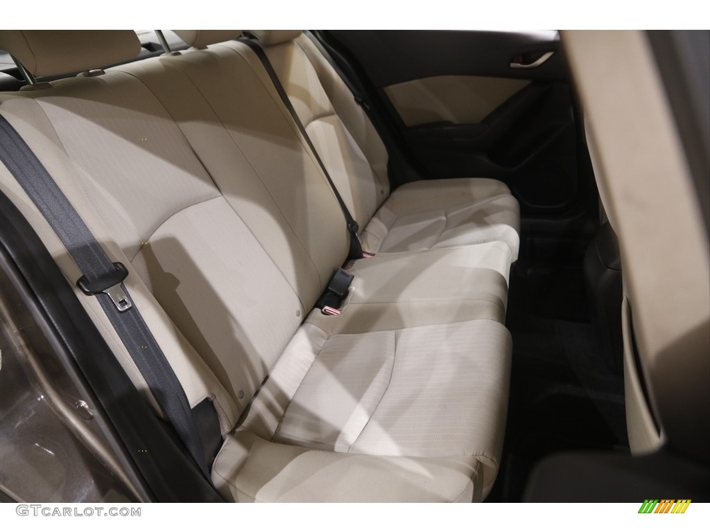 2015 MAZDA3 i SV 4 Door - Titanium Flash Mica / Black photo #12