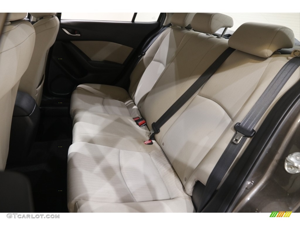 2015 MAZDA3 i SV 4 Door - Titanium Flash Mica / Black photo #13