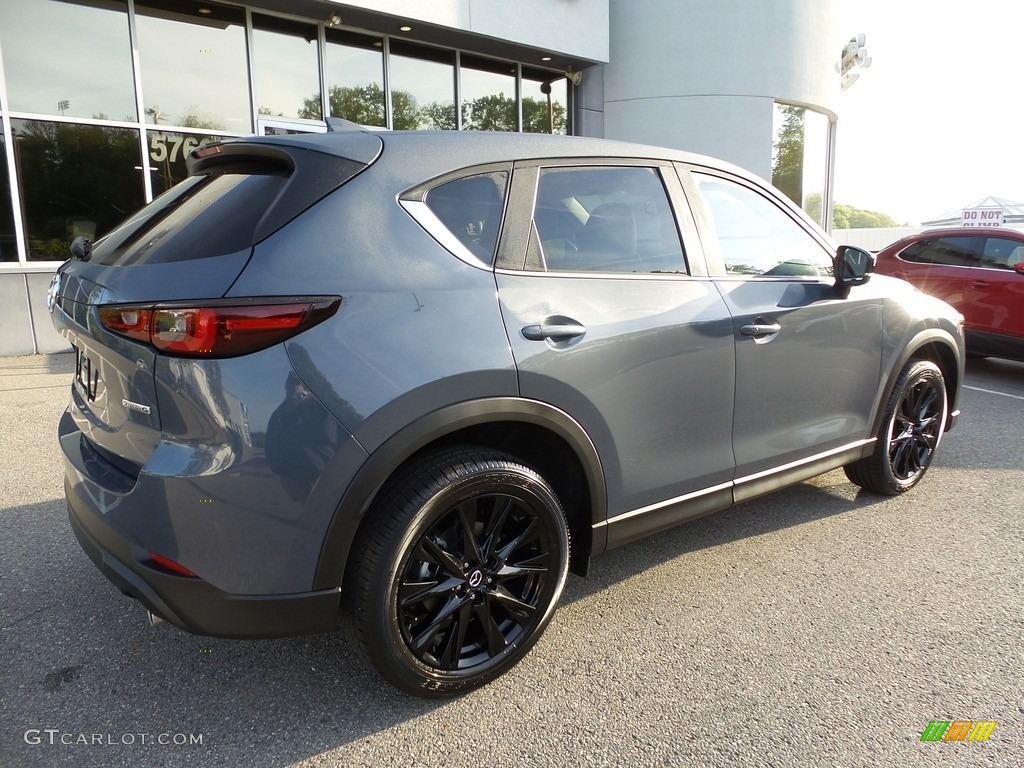 2023 CX-5 S Carbon Edition AWD - Polymetal Gray / Red photo #2