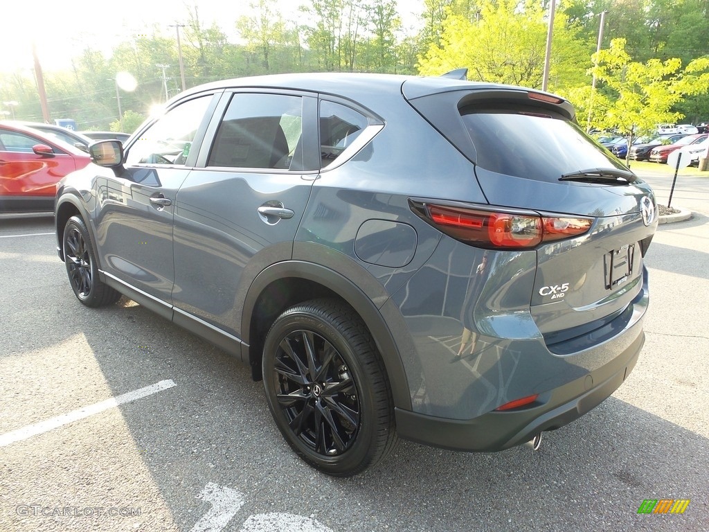 2023 CX-5 S Carbon Edition AWD - Polymetal Gray / Red photo #5