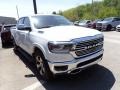 2019 Bright White Ram 1500 Laramie Crew Cab 4x4  photo #3