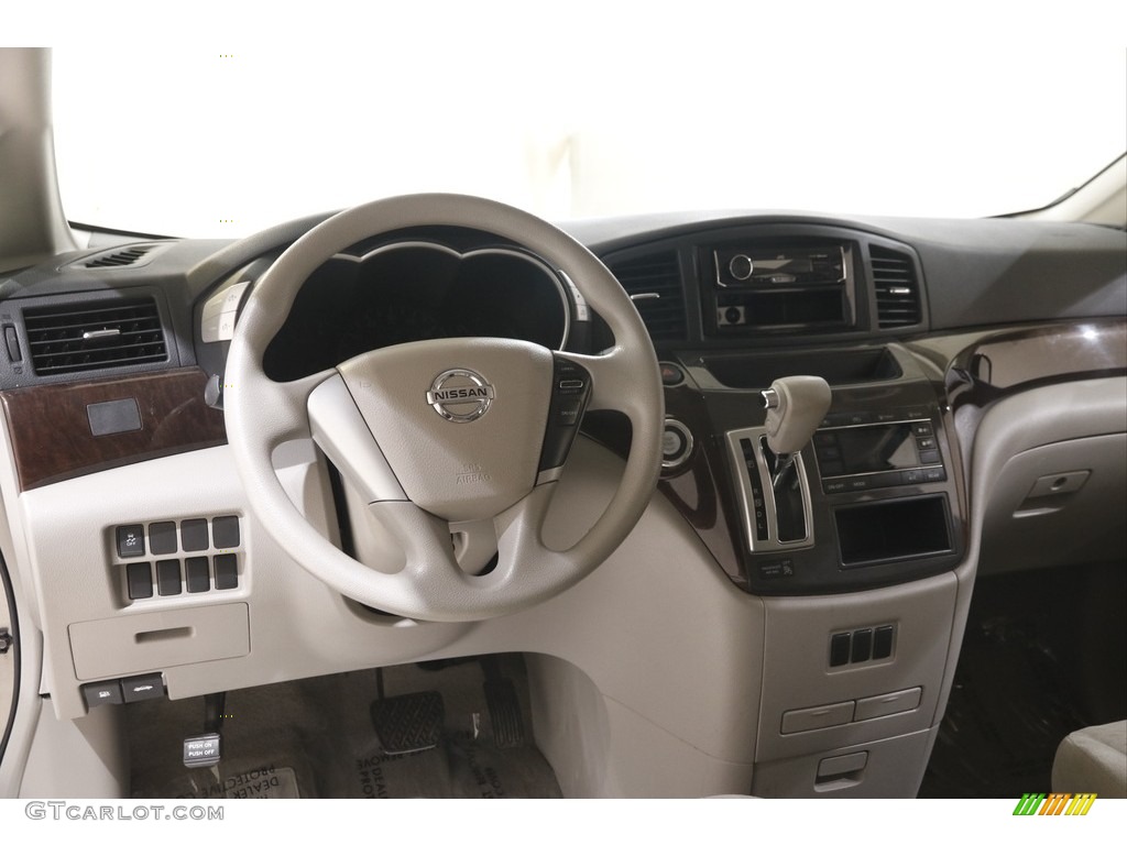 2016 Nissan Quest S Gray Dashboard Photo #146109161
