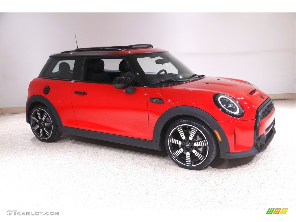 2023 Hardtop Cooper S 2 Door - Chili Red / Carbon Black photo #1