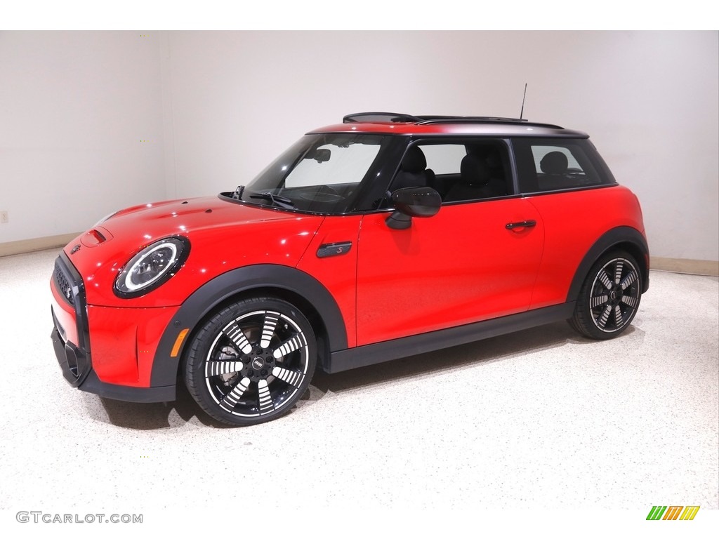 Chili Red 2023 Mini Hardtop Cooper S 2 Door Exterior Photo #146109522