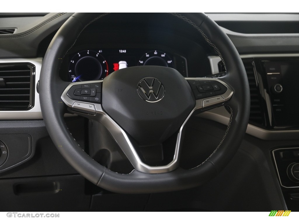 2022 Volkswagen Atlas Cross Sport SE Technology 4Motion Steering Wheel Photos