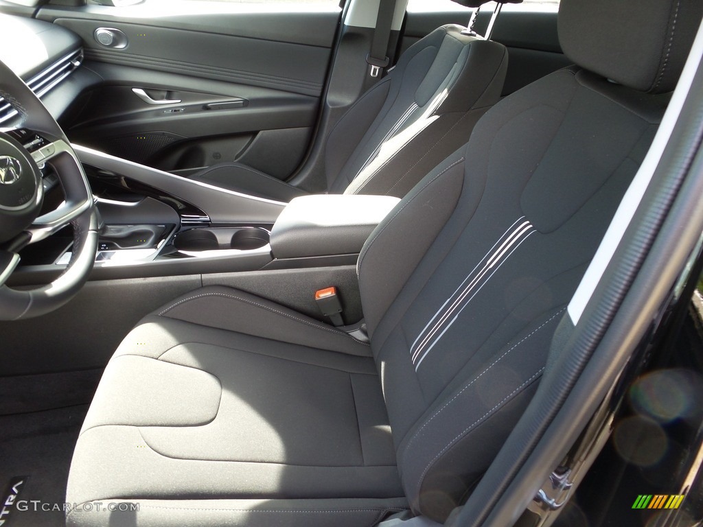 2023 Elantra SEL - Phantom Black / Black photo #11