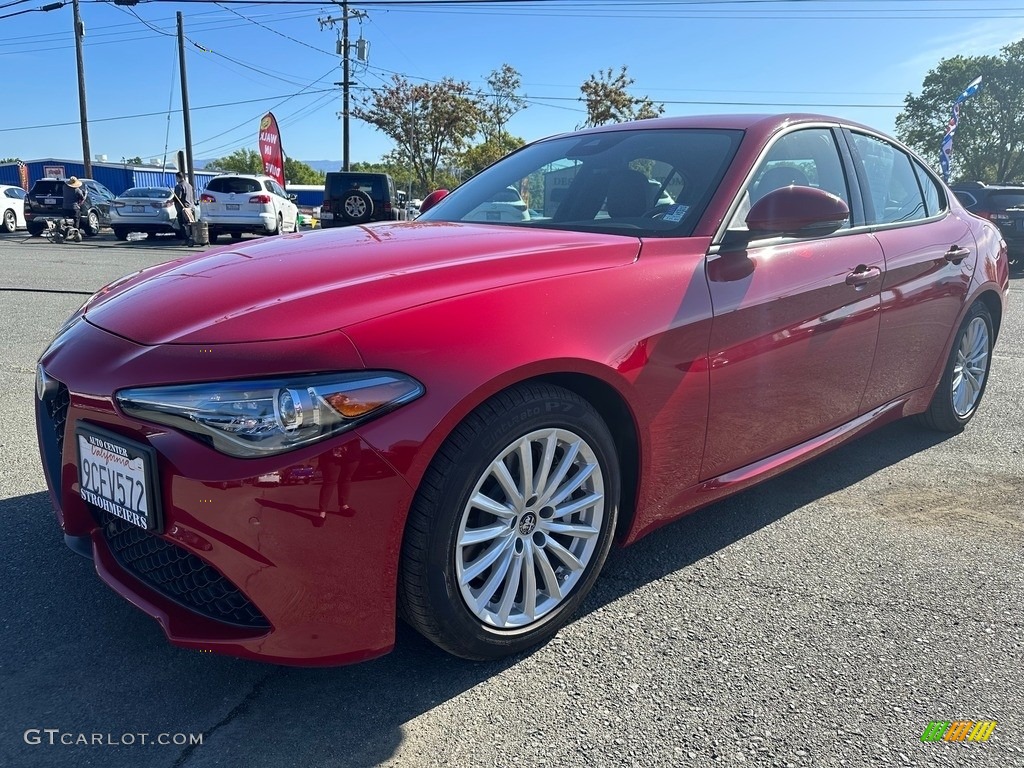 2022 Giulia Sprint - Alfa Rosso (Red) / Black photo #3