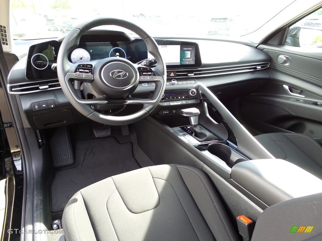 2023 Elantra SEL - Phantom Black / Black photo #13