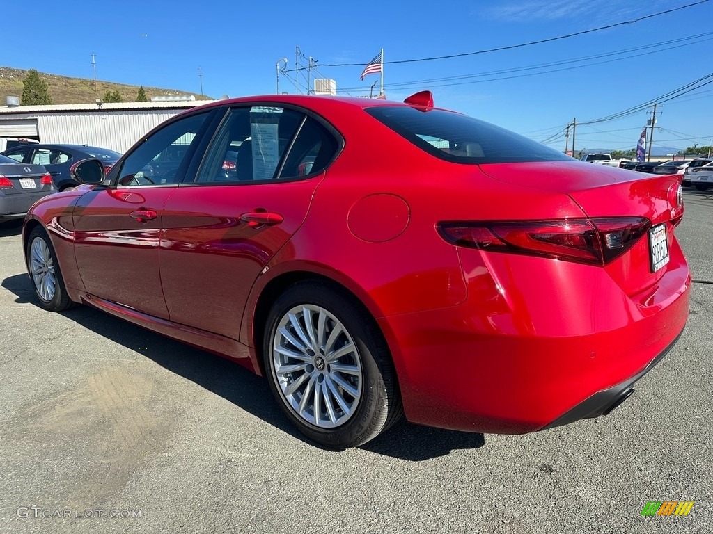 2022 Giulia Sprint - Alfa Rosso (Red) / Black photo #4