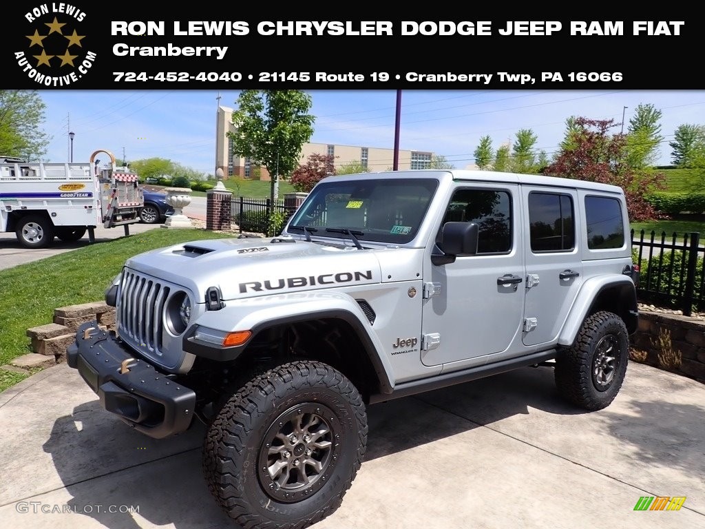 2023 Wrangler Unlimited Rubicon 392 4x4 - Silver Zynith / Black photo #1