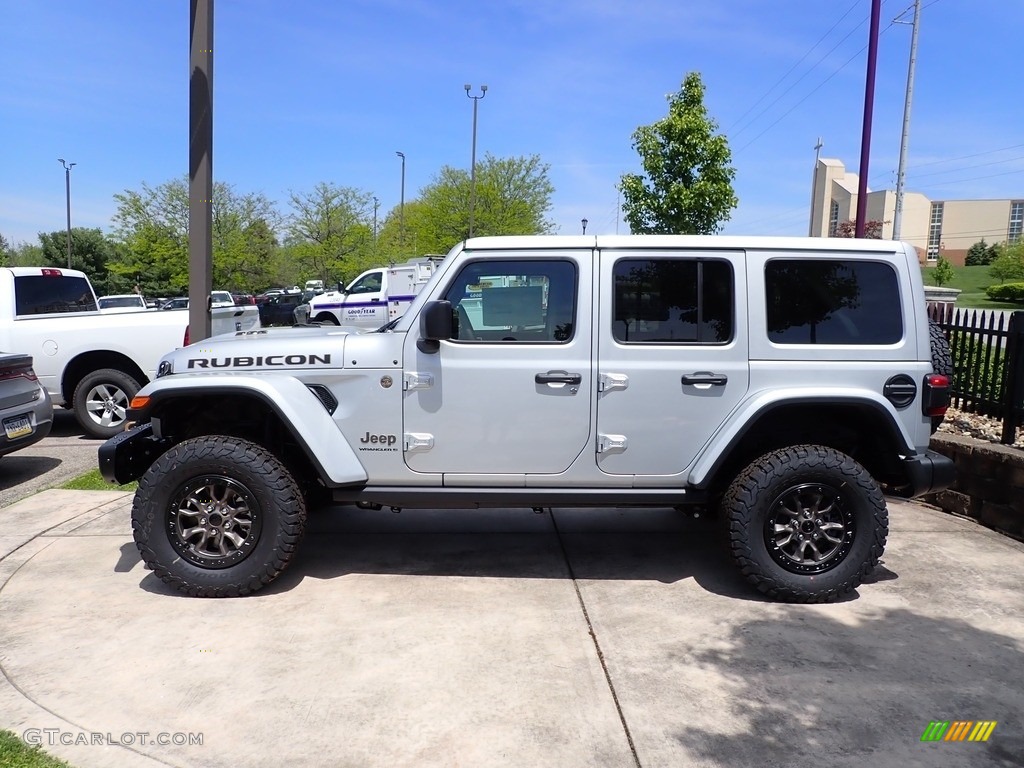 Silver Zynith 2023 Jeep Wrangler Unlimited Rubicon 392 4x4 Exterior Photo #146110488