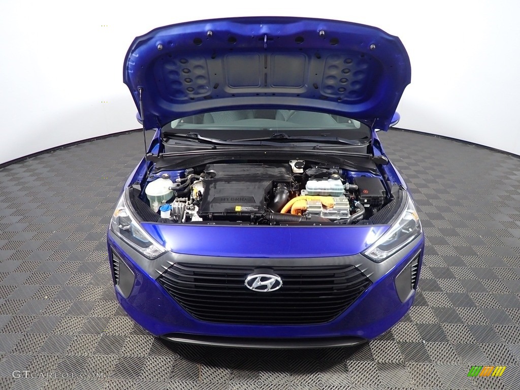 2019 Ioniq Hybrid Blue - Intense Blue / Black photo #6