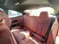 2023 BMW 4 Series Tacora Red Interior Rear Seat Photo