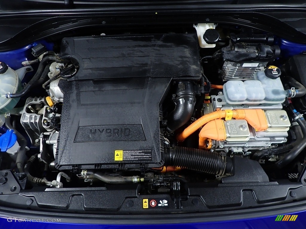 2019 Ioniq Hybrid Blue - Intense Blue / Black photo #7