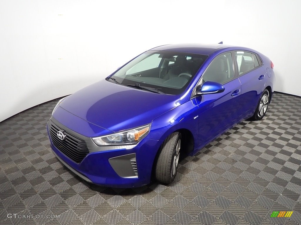 2019 Ioniq Hybrid Blue - Intense Blue / Black photo #9