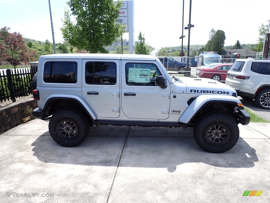 Silver Zynith 2023 Jeep Wrangler Unlimited Rubicon 392 4x4 Exterior Photo #146110578