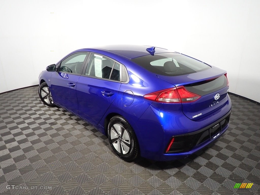 2019 Ioniq Hybrid Blue - Intense Blue / Black photo #12