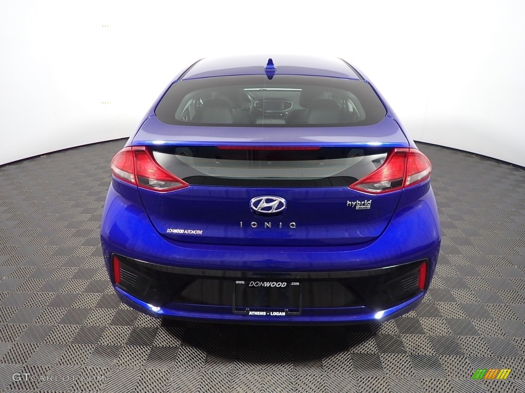 2019 Ioniq Hybrid Blue - Intense Blue / Black photo #13