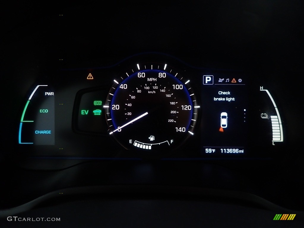 2019 Ioniq Hybrid Blue - Intense Blue / Black photo #26