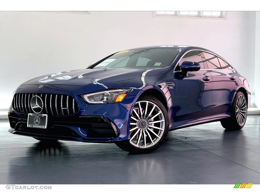 Brilliant Blue Metallic 2020 Mercedes-Benz AMG GT 53 Exterior Photo #146110962
