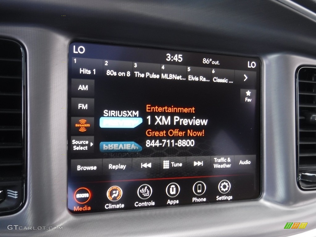 2020 Charger GT AWD - Frostbite / Black photo #20