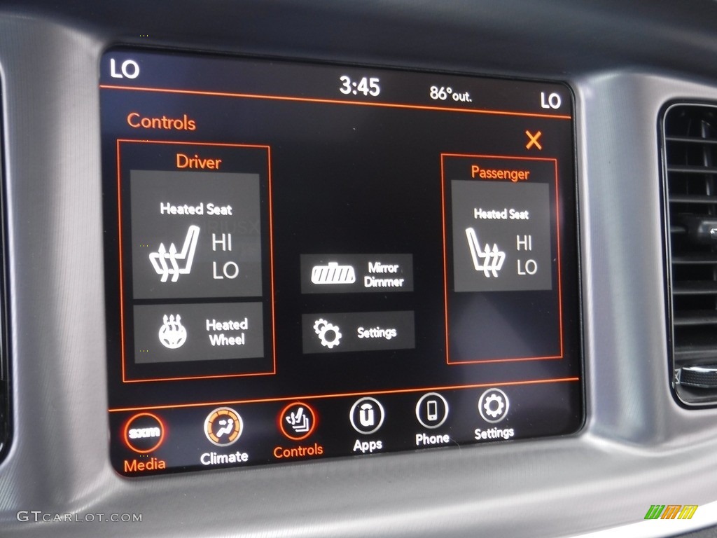 2020 Charger GT AWD - Frostbite / Black photo #21