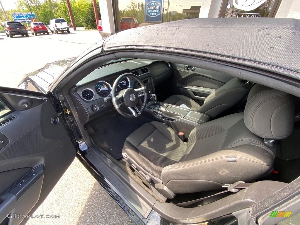 2014 Mustang V6 Convertible - Black / Charcoal Black photo #20
