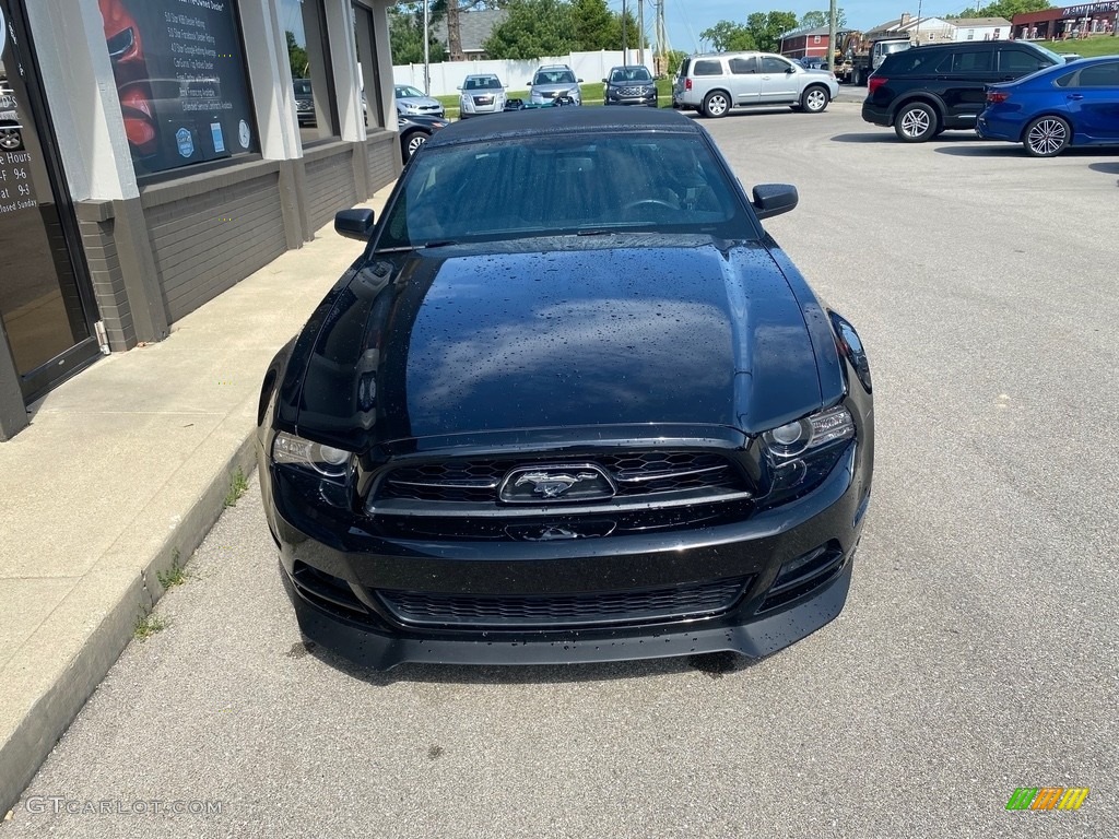 2014 Mustang V6 Convertible - Black / Charcoal Black photo #22