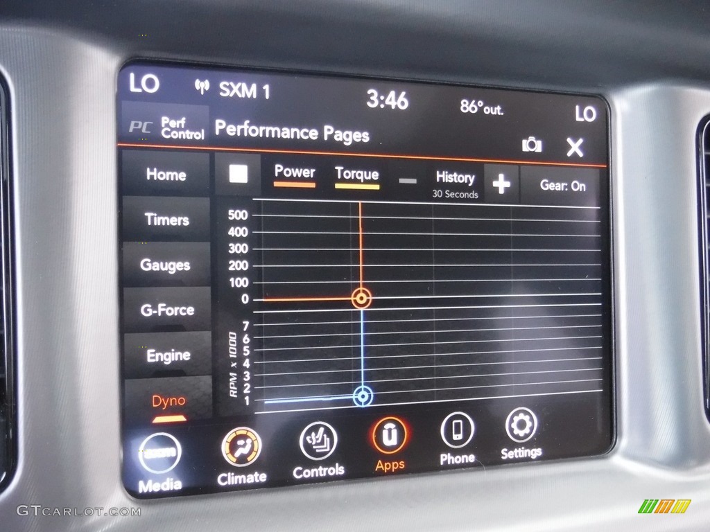 2020 Charger GT AWD - Frostbite / Black photo #24
