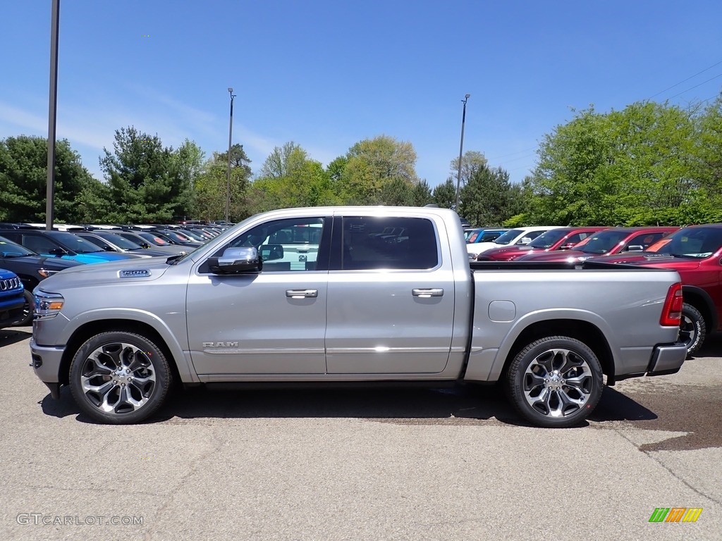 Billet Silver Metallic 2023 Ram 1500 Limited Crew Cab 4x4 Exterior Photo #146111400
