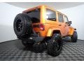 2011 Mango Tango Pearl Jeep Wrangler Unlimited Sahara 4x4  photo #14