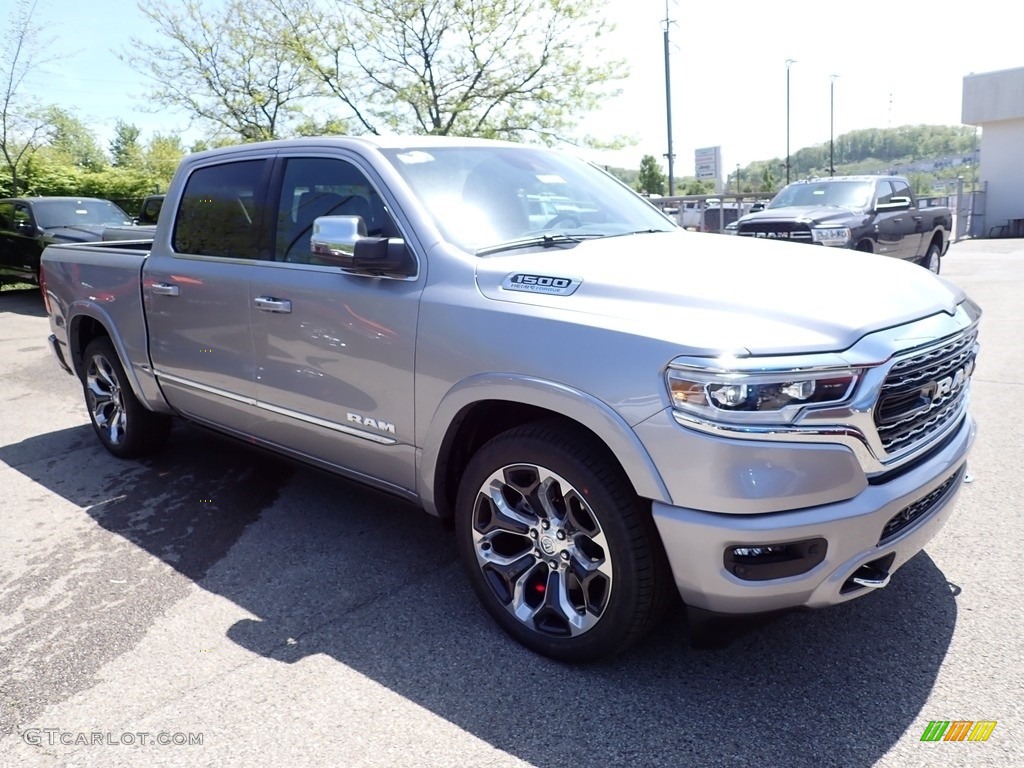 Billet Silver Metallic 2023 Ram 1500 Limited Crew Cab 4x4 Exterior Photo #146111508