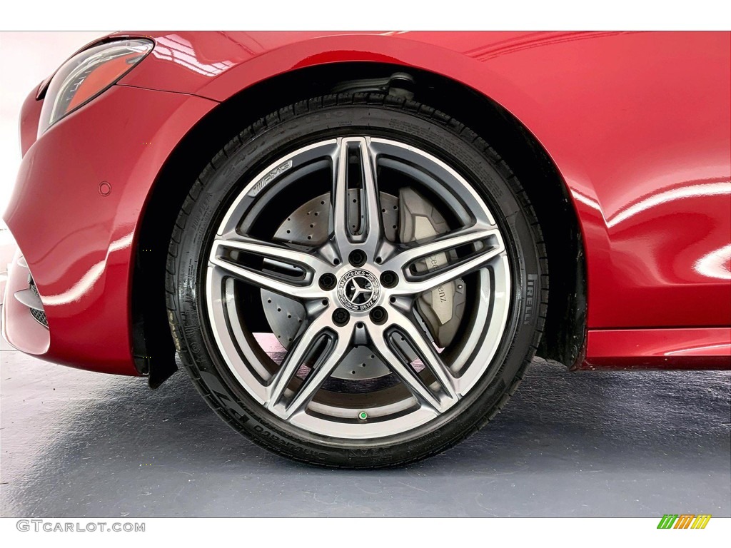 2019 E 300 Sedan - designo Cardinal Red Metallic / Macchiato Beige/Black photo #7