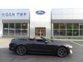 2022 Shadow Black Ford Mustang Ecoboost Premium Convertible  photo #2