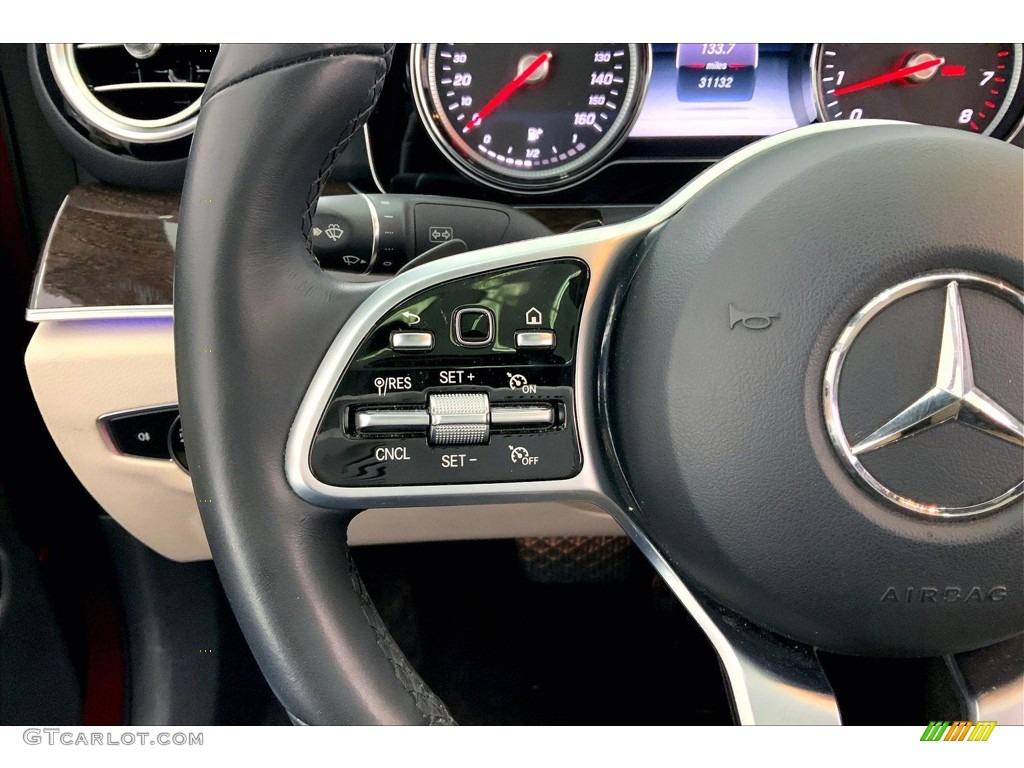 2019 E 300 Sedan - designo Cardinal Red Metallic / Macchiato Beige/Black photo #20