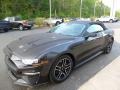 2022 Shadow Black Ford Mustang Ecoboost Premium Convertible  photo #9