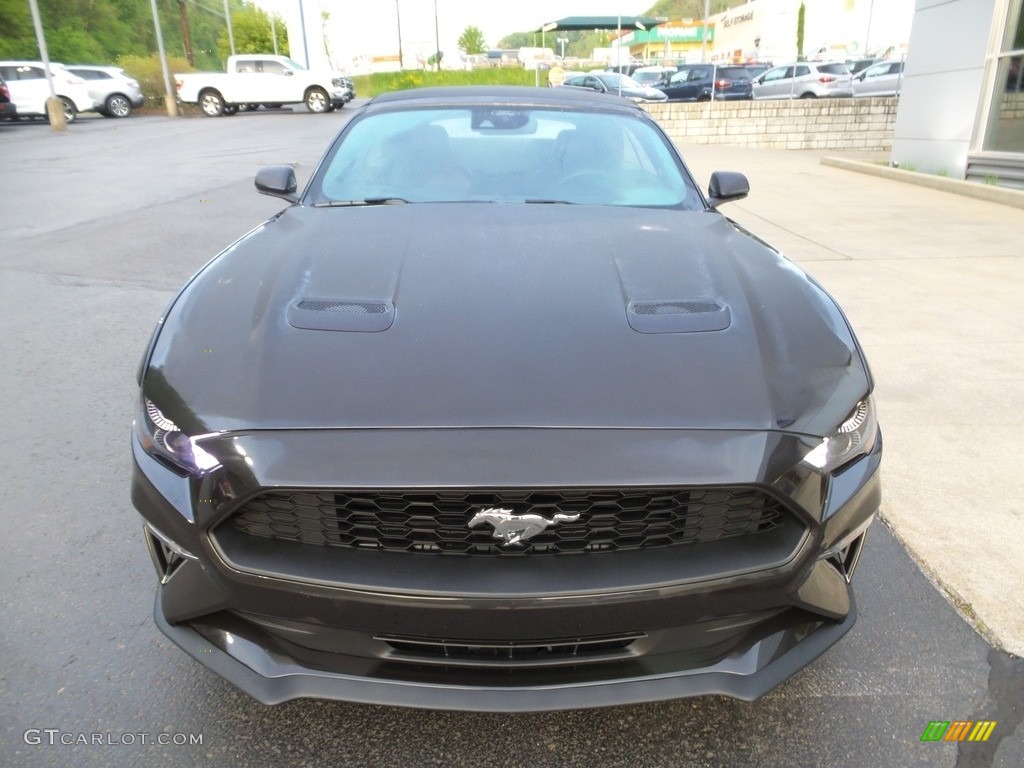 2022 Mustang Ecoboost Premium Convertible - Shadow Black / Ebony photo #10