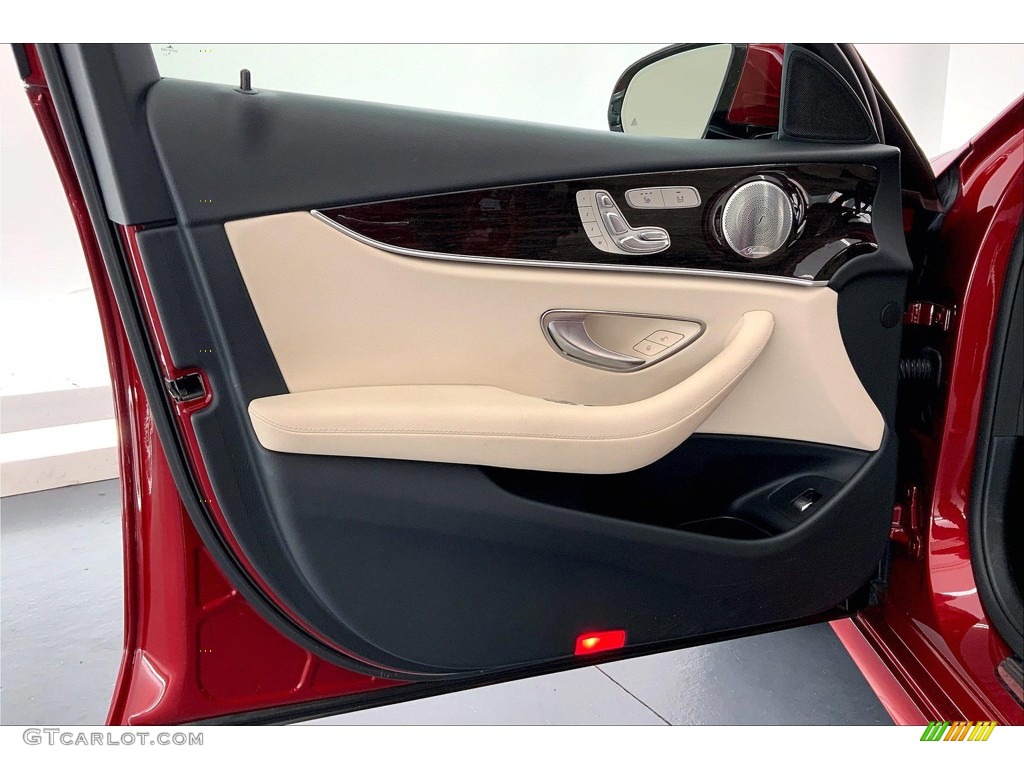2019 E 300 Sedan - designo Cardinal Red Metallic / Macchiato Beige/Black photo #25