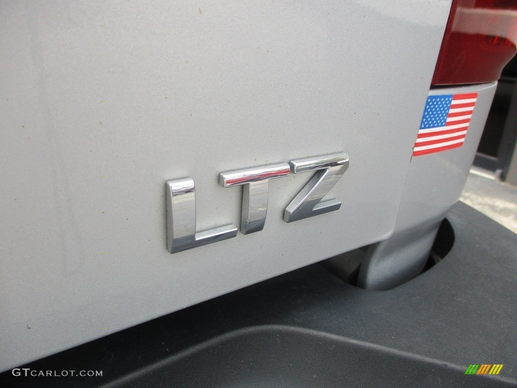2013 Silverado 2500HD LTZ Crew Cab 4x4 - Silver Ice Metallic / Ebony photo #23