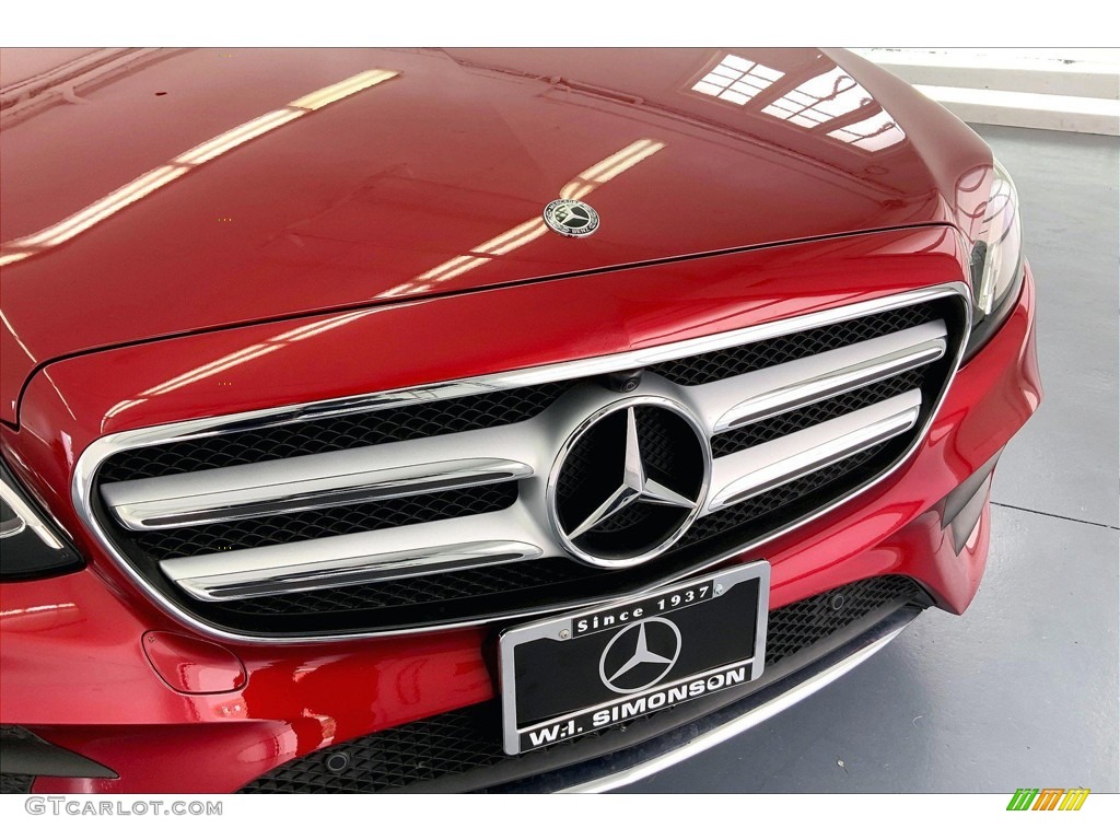 2019 E 300 Sedan - designo Cardinal Red Metallic / Macchiato Beige/Black photo #29