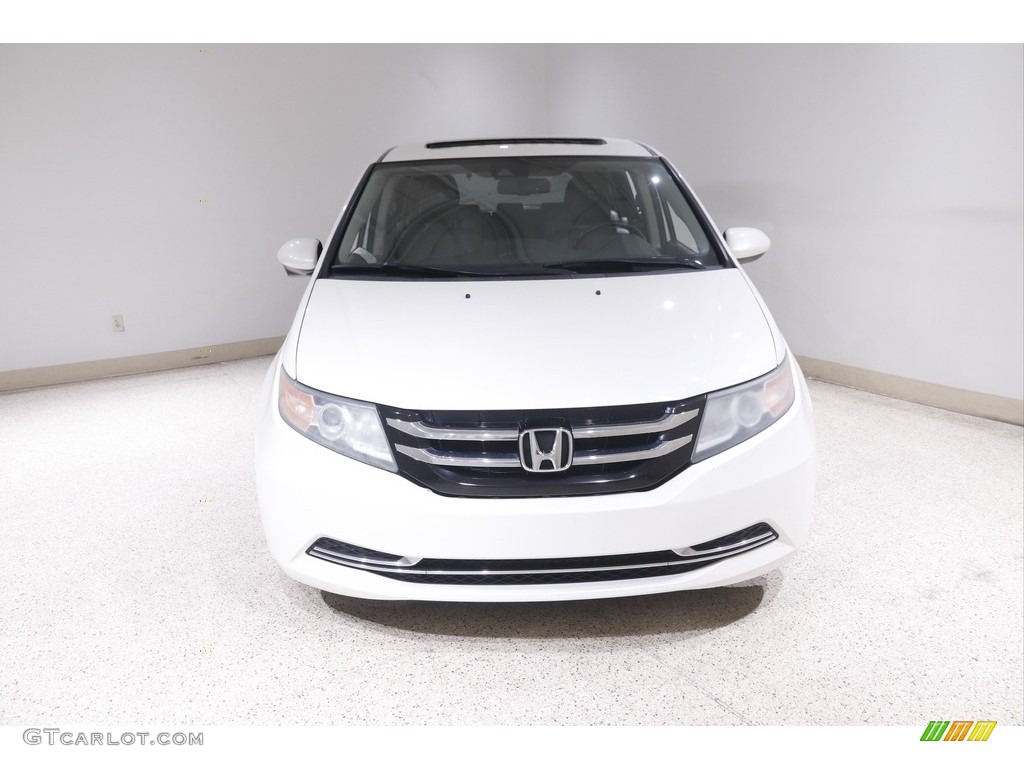 2016 Odyssey EX-L - White Diamond Pearl / Truffle photo #2